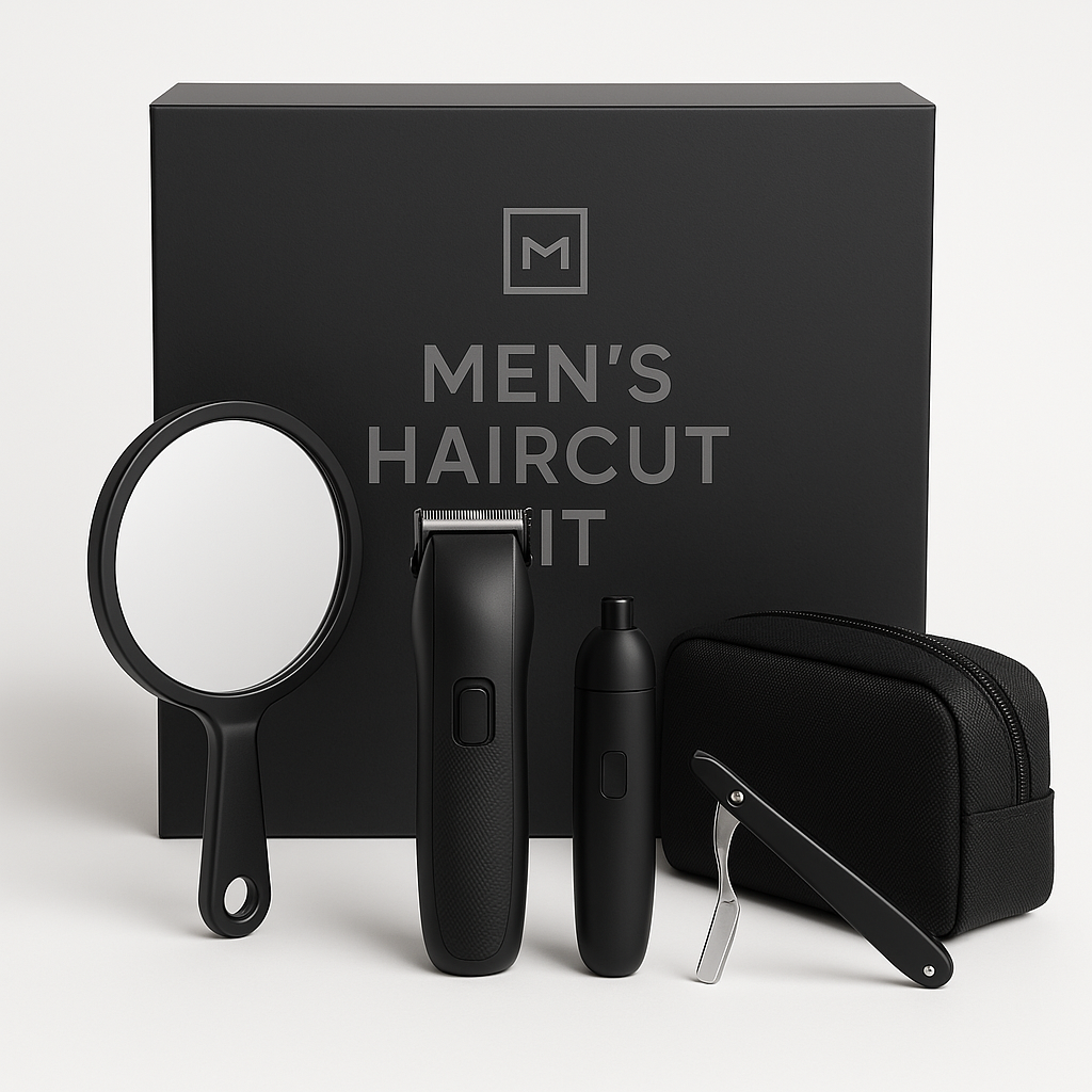 Premium Grooming & Haircut Kit – 8-in-1 Professional Set for Men