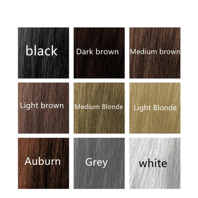 9-Color Keratin Hair Fibers – Instant Hair Thickening