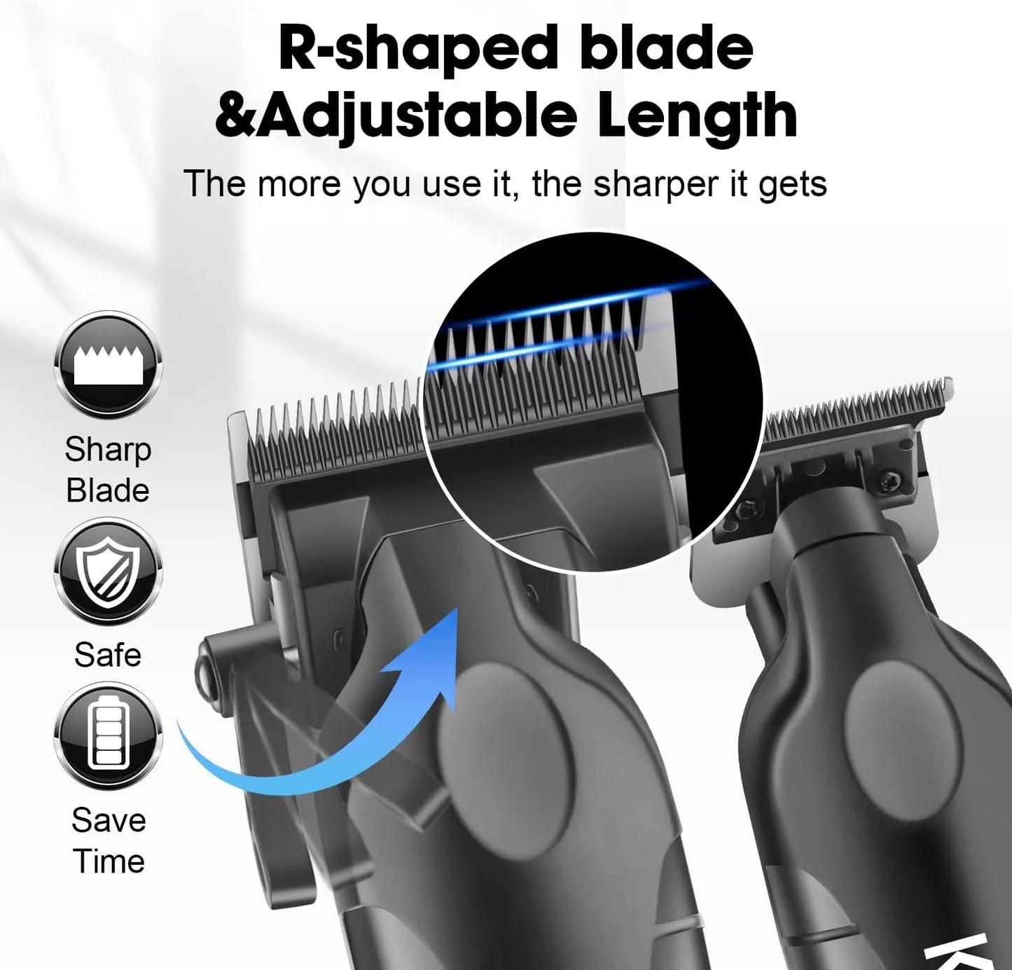 Kemei Hair Clipper Kit for Men