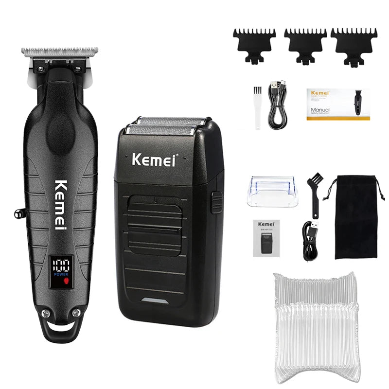 Kemei Hair Clipper Kit for Men