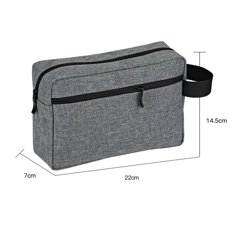 Travel Men's Toiletry Bag – Waterproof and Spacious Organizer!