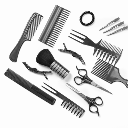Standard Grooming & Haircut Kit – Pro Clippers, Trimmer, Razor, Comb & LED Mirror
