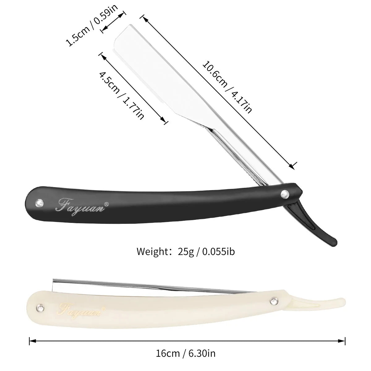 Professional Straight Edge Barber Razor | Sharp & Precise