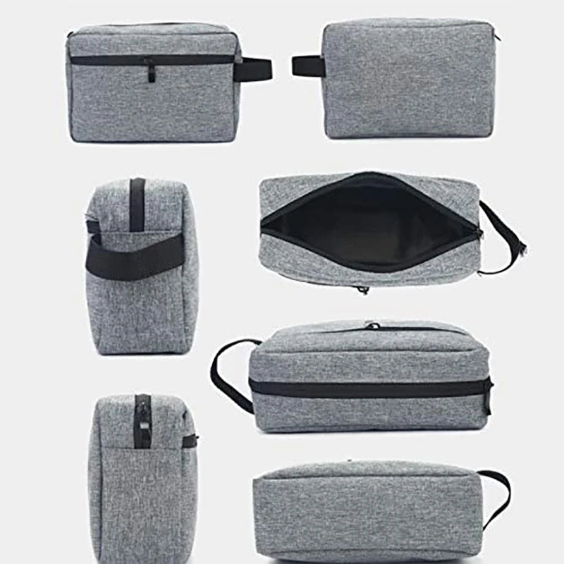 Travel Men's Toiletry Bag – Waterproof and Spacious Organizer!