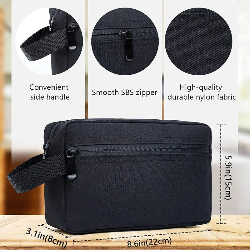 Travel Men's Toiletry Bag – Waterproof and Spacious Organizer!