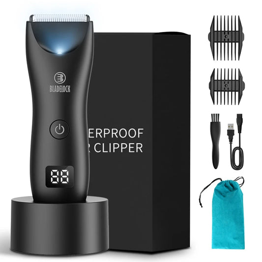 Professional Groin Body Hair Trimmer - Ball Shaver for Men