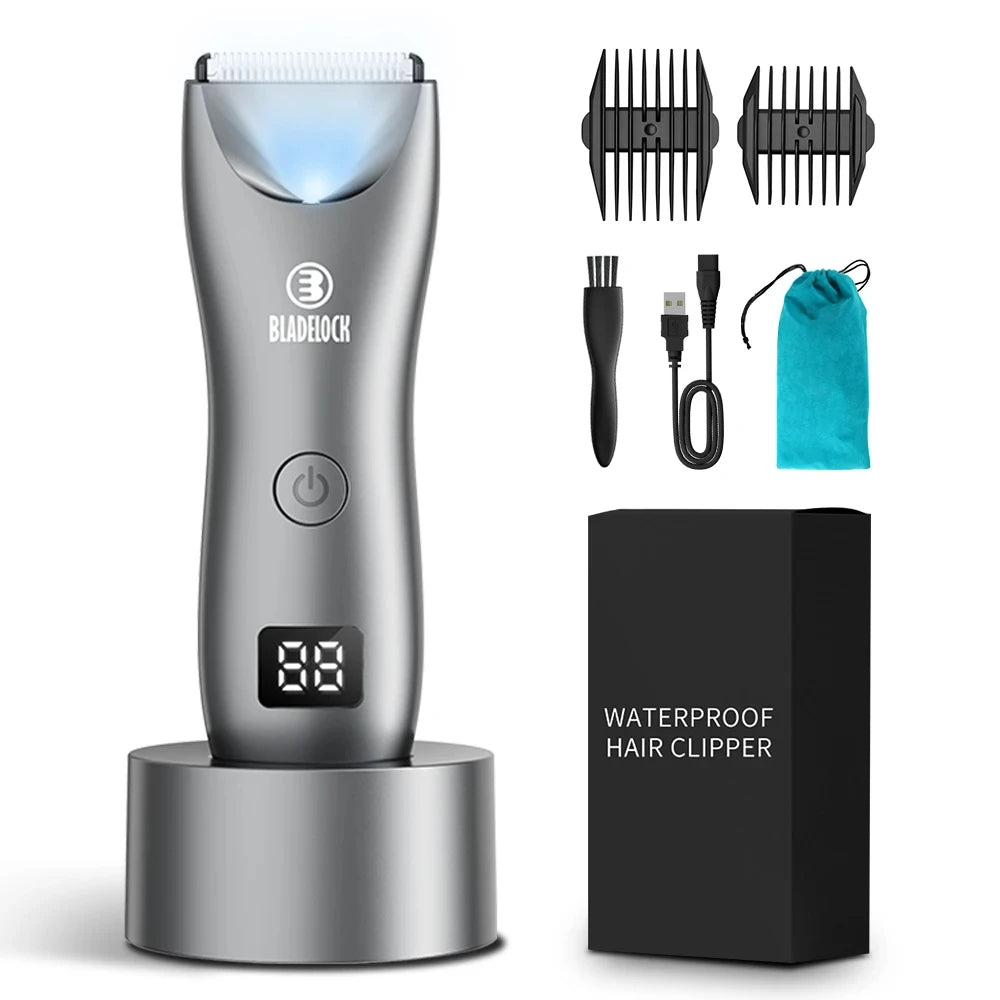 Professional Groin Body Hair Trimmer - Ball Shaver for Men