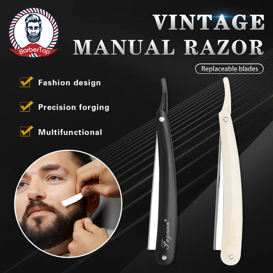 Professional Straight Edge Barber Razor | Sharp & Precise