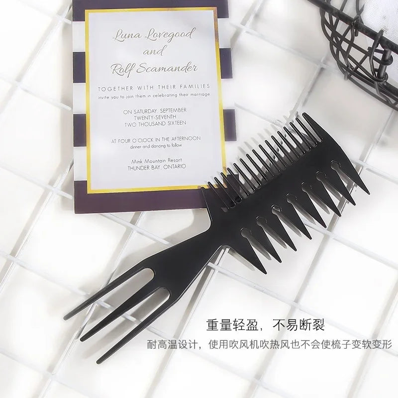 Professional Wide Tooth Retro Hair Comb for Styling